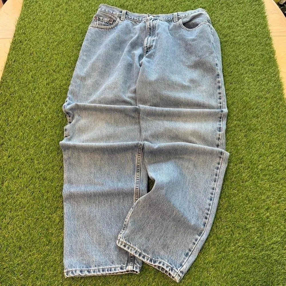 Levi's 560 loose fit straight leg blue jeans 36x32